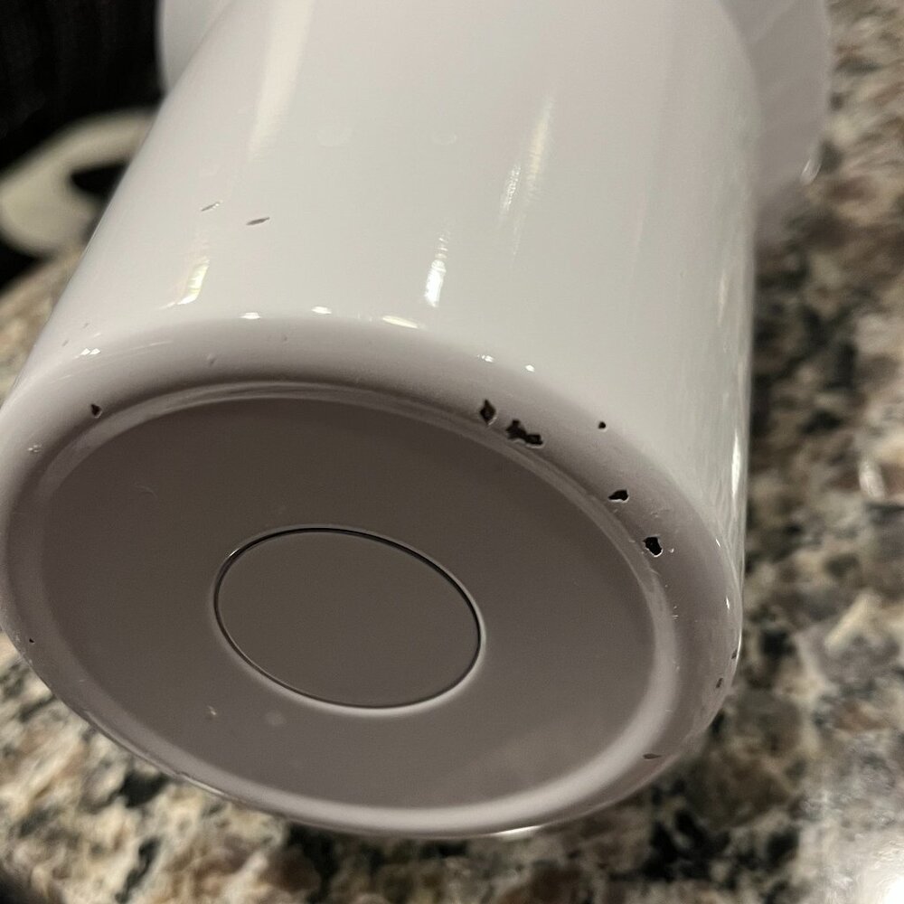 Unbranded 40oz Thermal Water Bottle White & Black - Picture 5 of 8